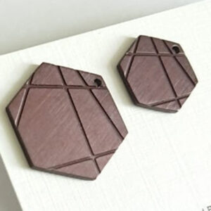 PROTESTA LINE PATTERN EARRINGS HEX